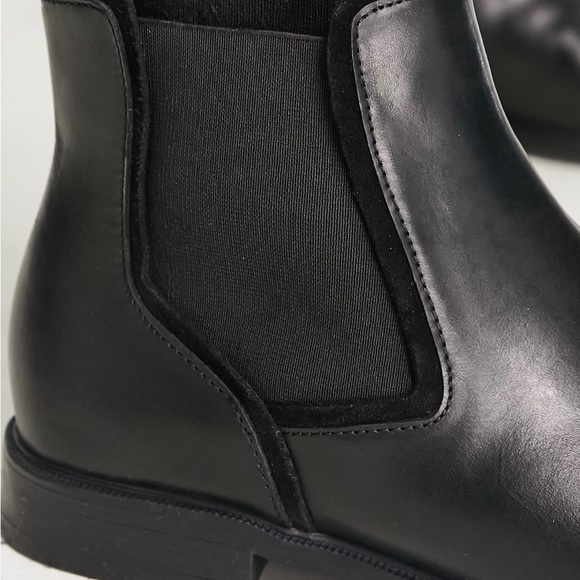 ASOS ABSOLUTE LEATHER CHELSEA BOOTS-wide - Picture 7 of 9